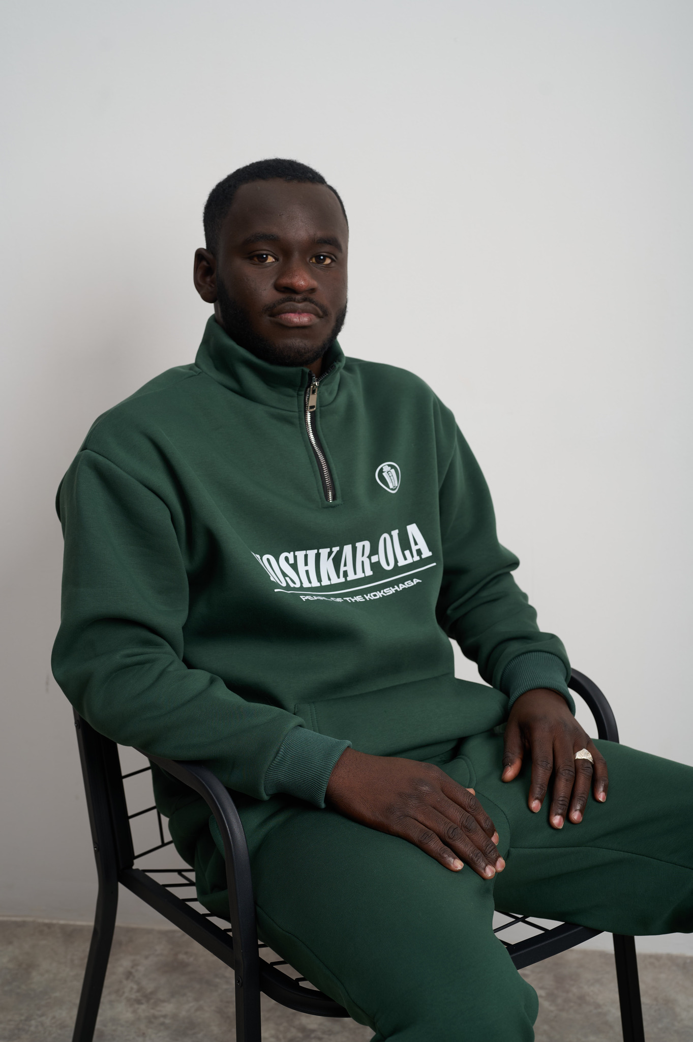 Мужской трикотажный костюм c начесом