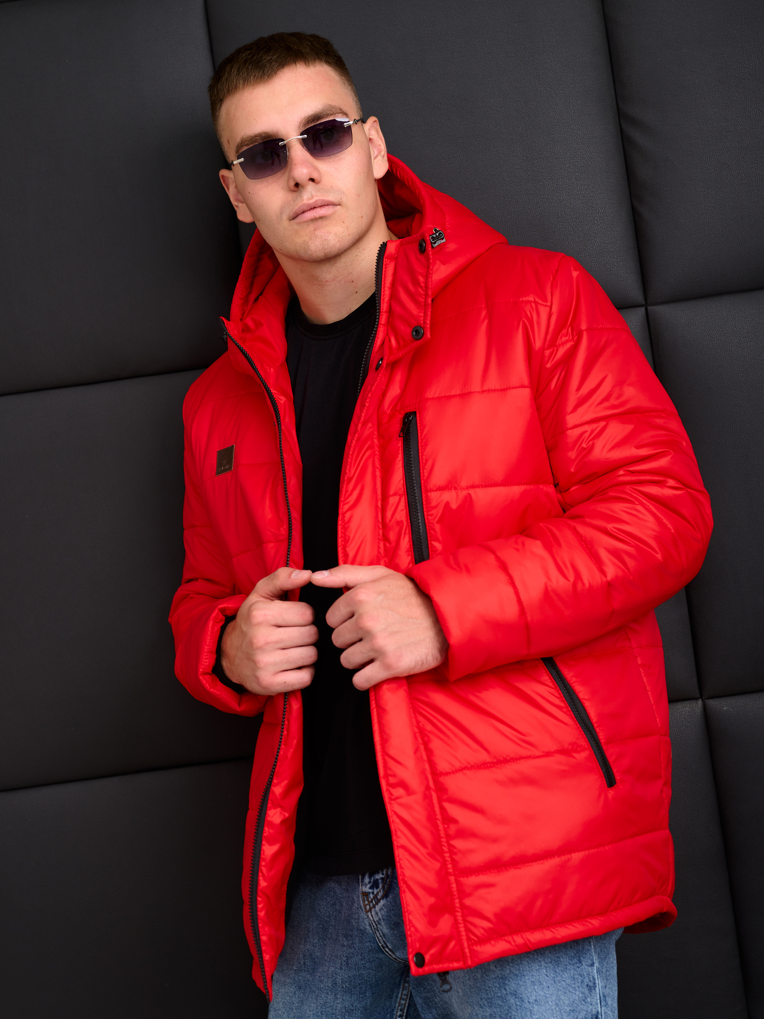 Куртка мужская зимняя на флисе