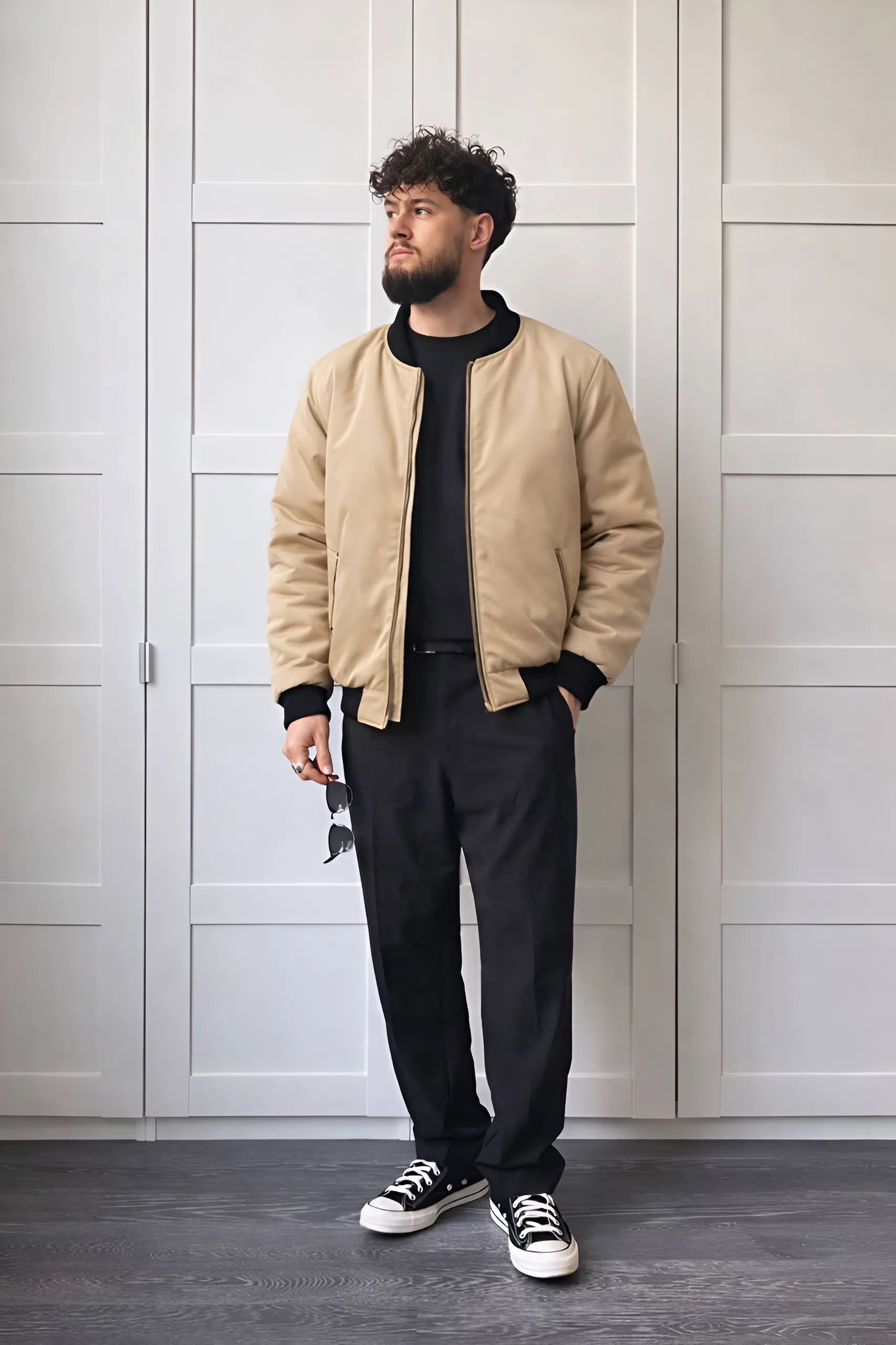 Бомбер мужской демисезонный