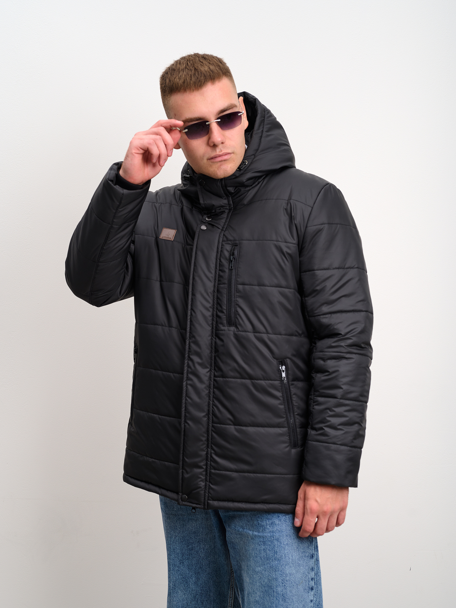 Куртка мужская зимняя на флисе