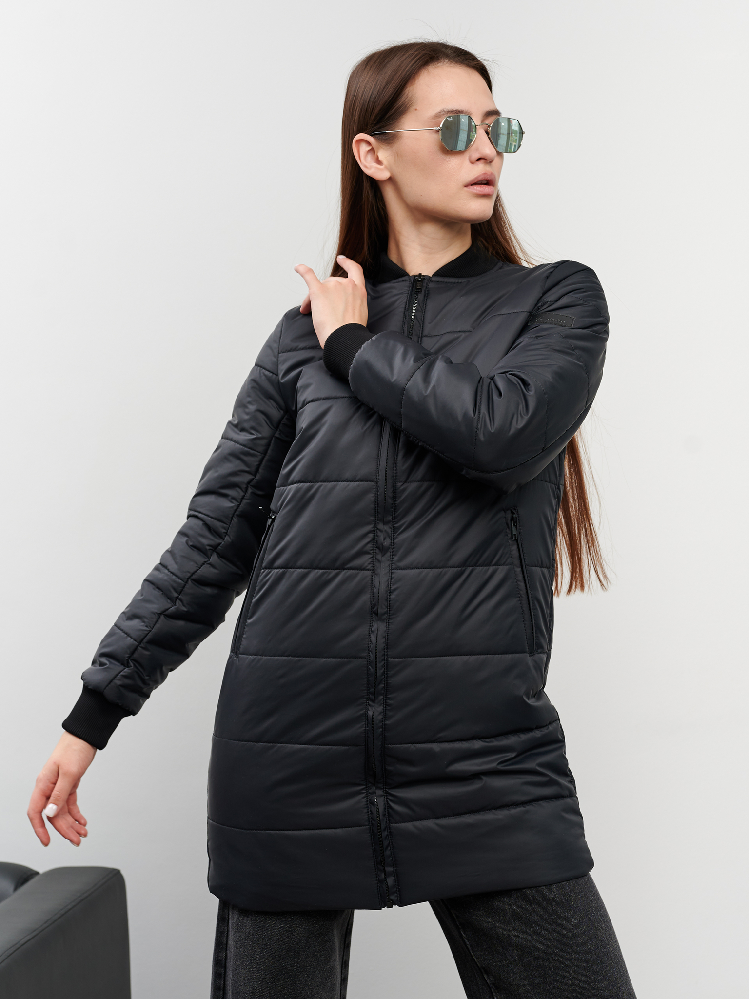 Женский бомбер