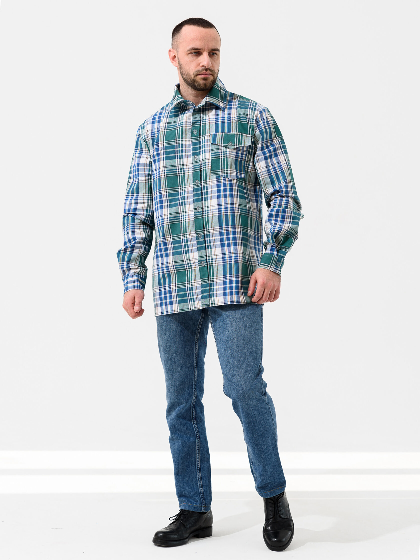 СТ. ЦЕНА 790 руб//Сорочка верхняя мужская