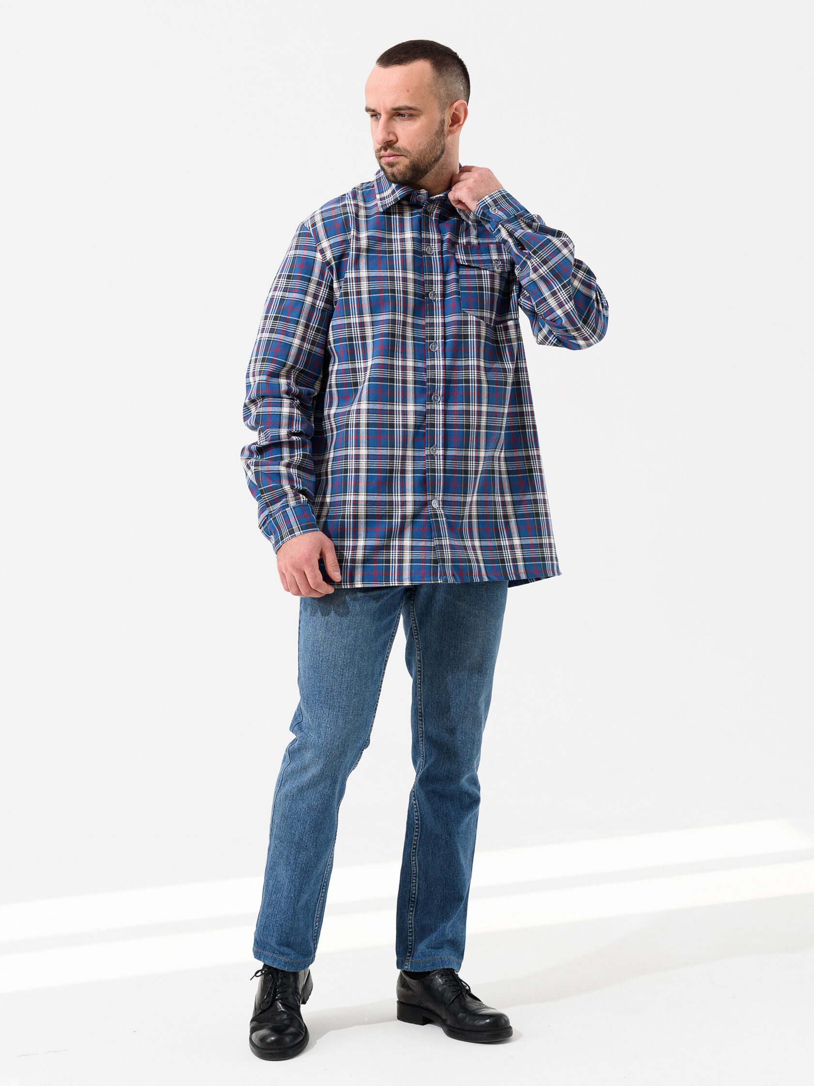 СТ. ЦЕНА 790 руб//Сорочка верхняя мужская