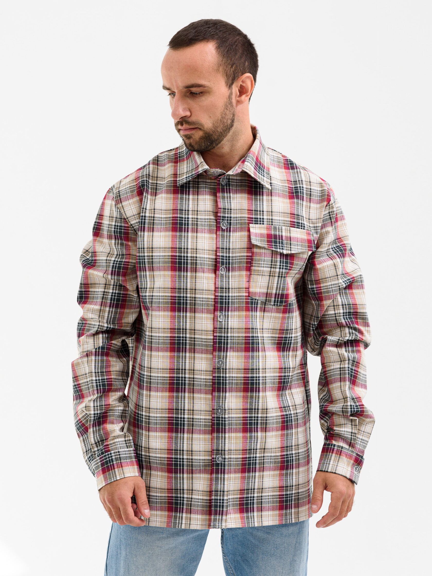 СТ. ЦЕНА 790 руб//Сорочка верхняя мужская