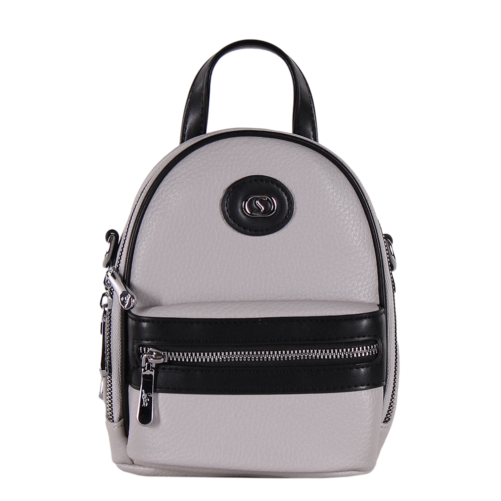 Рюкзак женский 69140 gray Velina Fabbiano-Safenta/50