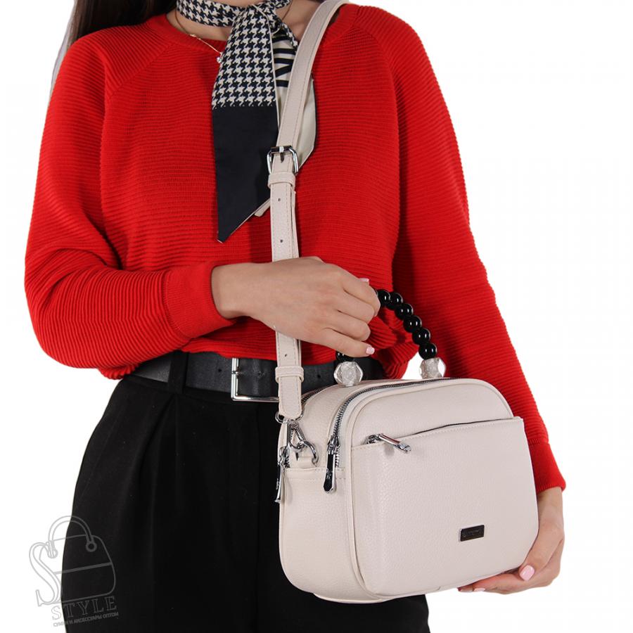 Сумка женская 575615 beige Velina Fabbiano-Safenta/50