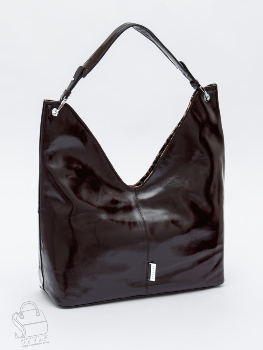 Сумка женская кожаная 98380-1SP coffee Velina Fabbiano-Safena/30