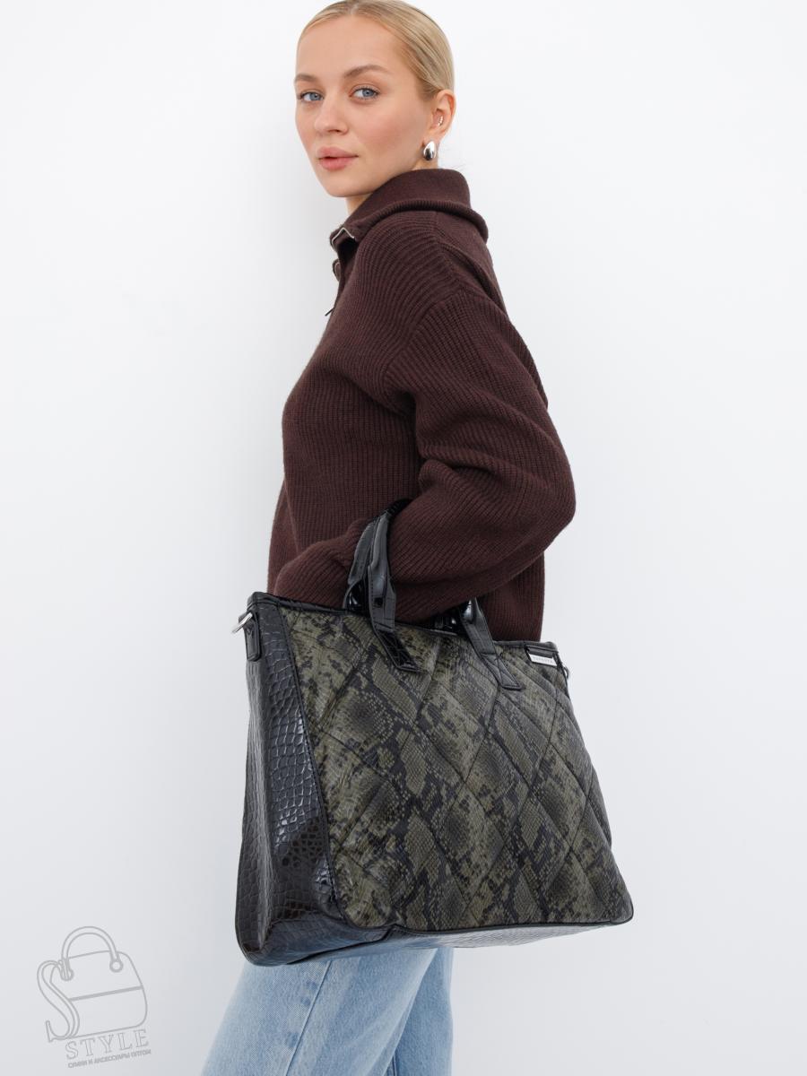 Сумка женская 58274S green Velina Fabbiano-Safenta/30