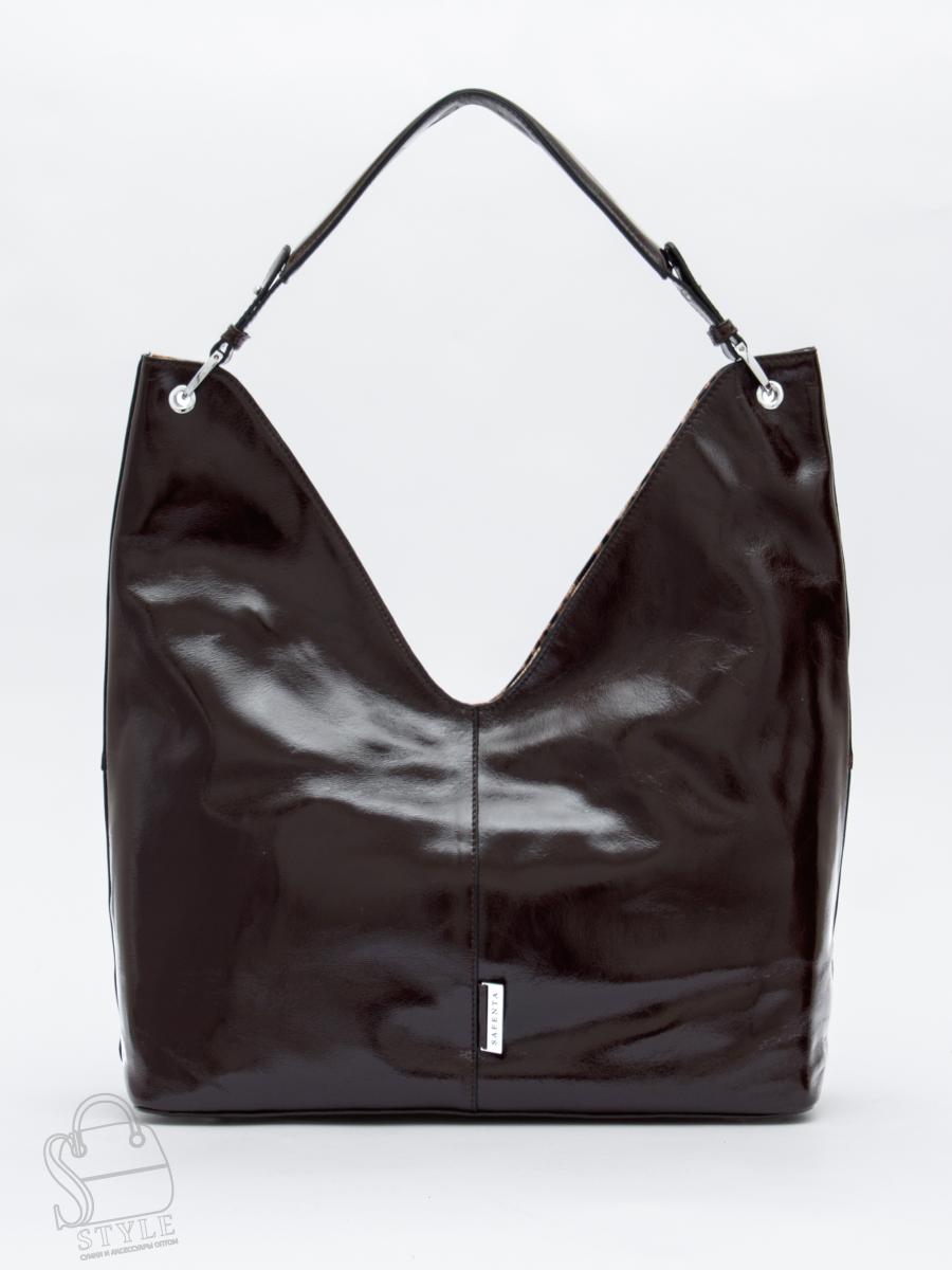 Сумка женская кожаная 98380-1SP coffee Velina Fabbiano-Safena/30