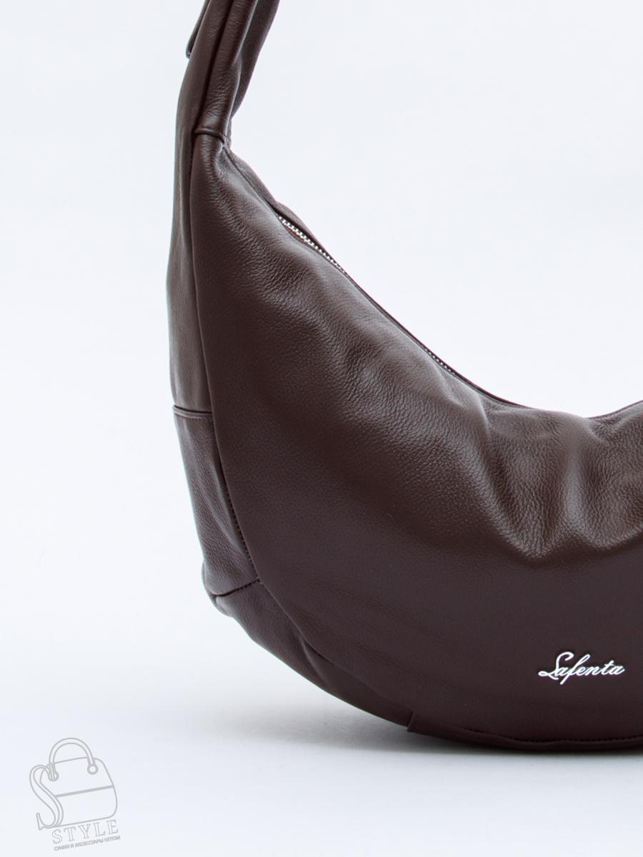 Сумка женская кожаная 9177SP coffee Velina Fabbaino-Safenta/30