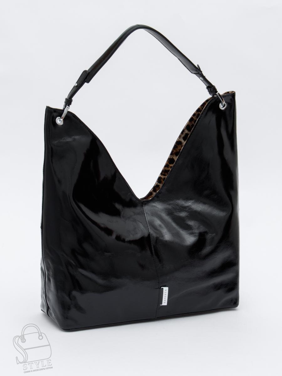 Сумка женская кожаная 98380-1SP black Velina Fabbiano-Safena/30