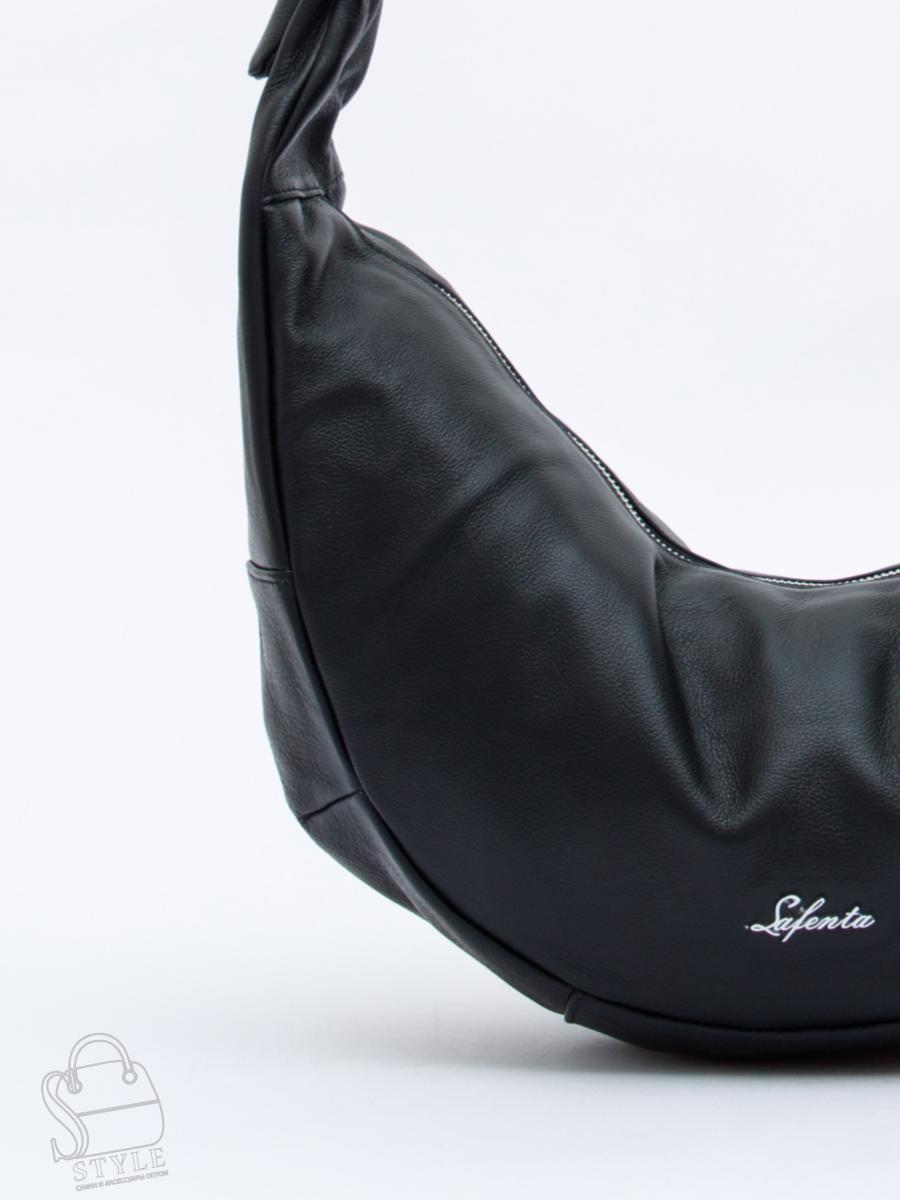 Сумка женская кожаная 9177SP black Velina Fabbaino-Safenta/30