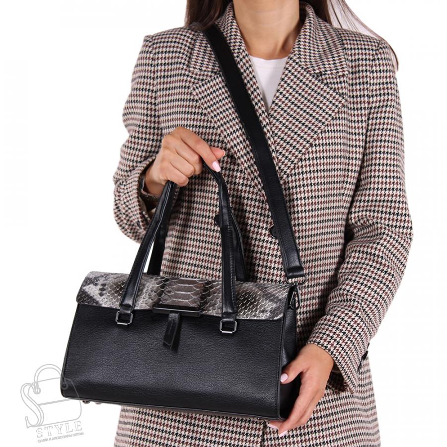 Сумка женская 593361-1 black Velina Fabbiano-Safenta/50