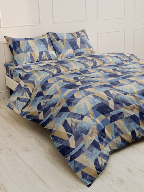 Пододеяльник евро (210*226) бязь Шуя Реноме 202892 (арт.61/121)