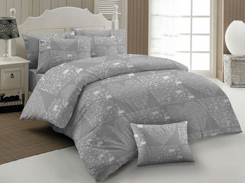 Простыня 1,5сп (150*210) бязь 125гр Реноме 500360-1 Сердцеед (арт.35/103)