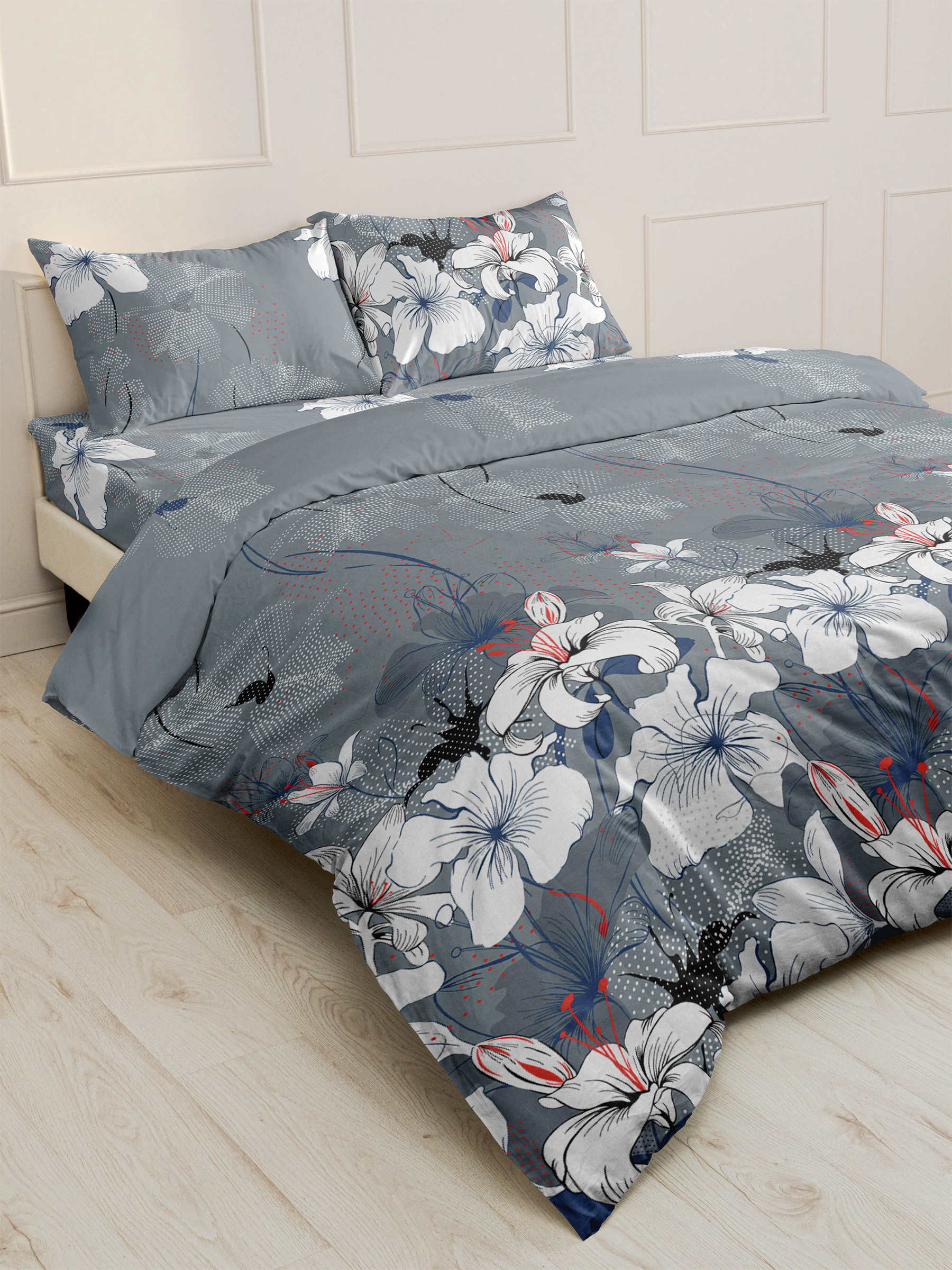 Простыня 2сп (180*220) бязь Шуя Реноме 217181 (арт.61/113)