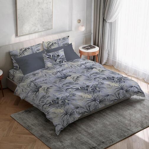 Пододеяльник 2сп (175*210) бязь Премиум Реноме 7276-1 Тропический дождь (арт.38/007)