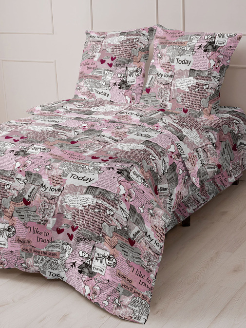 Пододеяльник 1,5сп (145*210) бязь Шуя Реноме 215271 (арт.61/114)