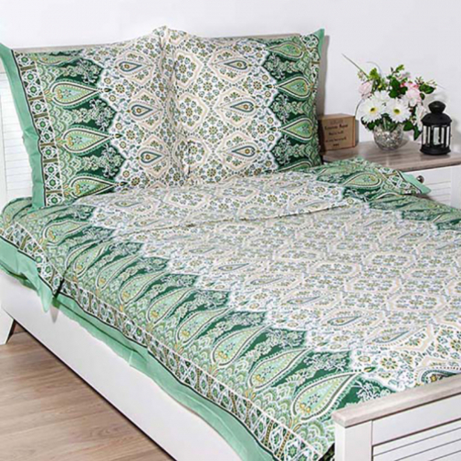 Простыня 1,5сп (150*210) бязь Шуя Реноме 62298 (арт.61/112)