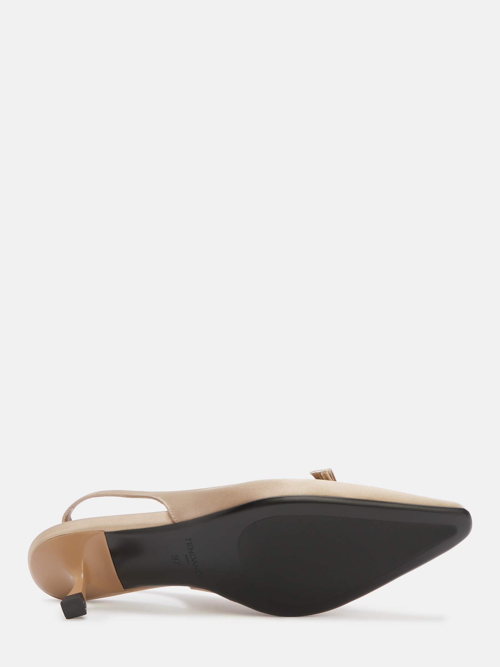 Женские туфли с открытой пяткой (слинг-бэк) TENDANCE 4483583, темно-бежевый