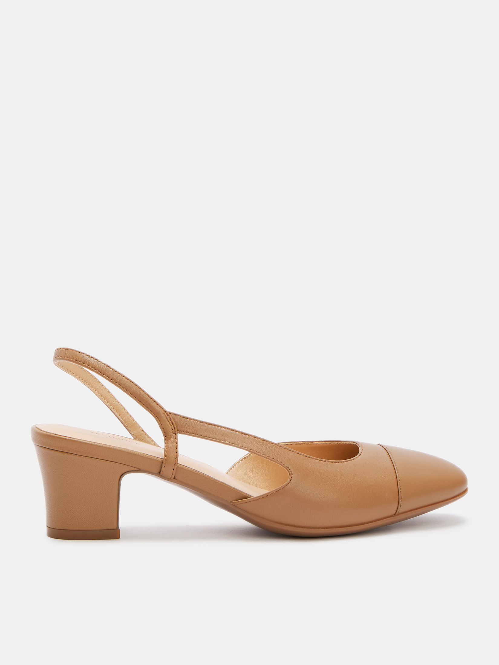 Женские туфли с открытой пяткой (слинг-бэк) TENDANCE 4686084, коричневый