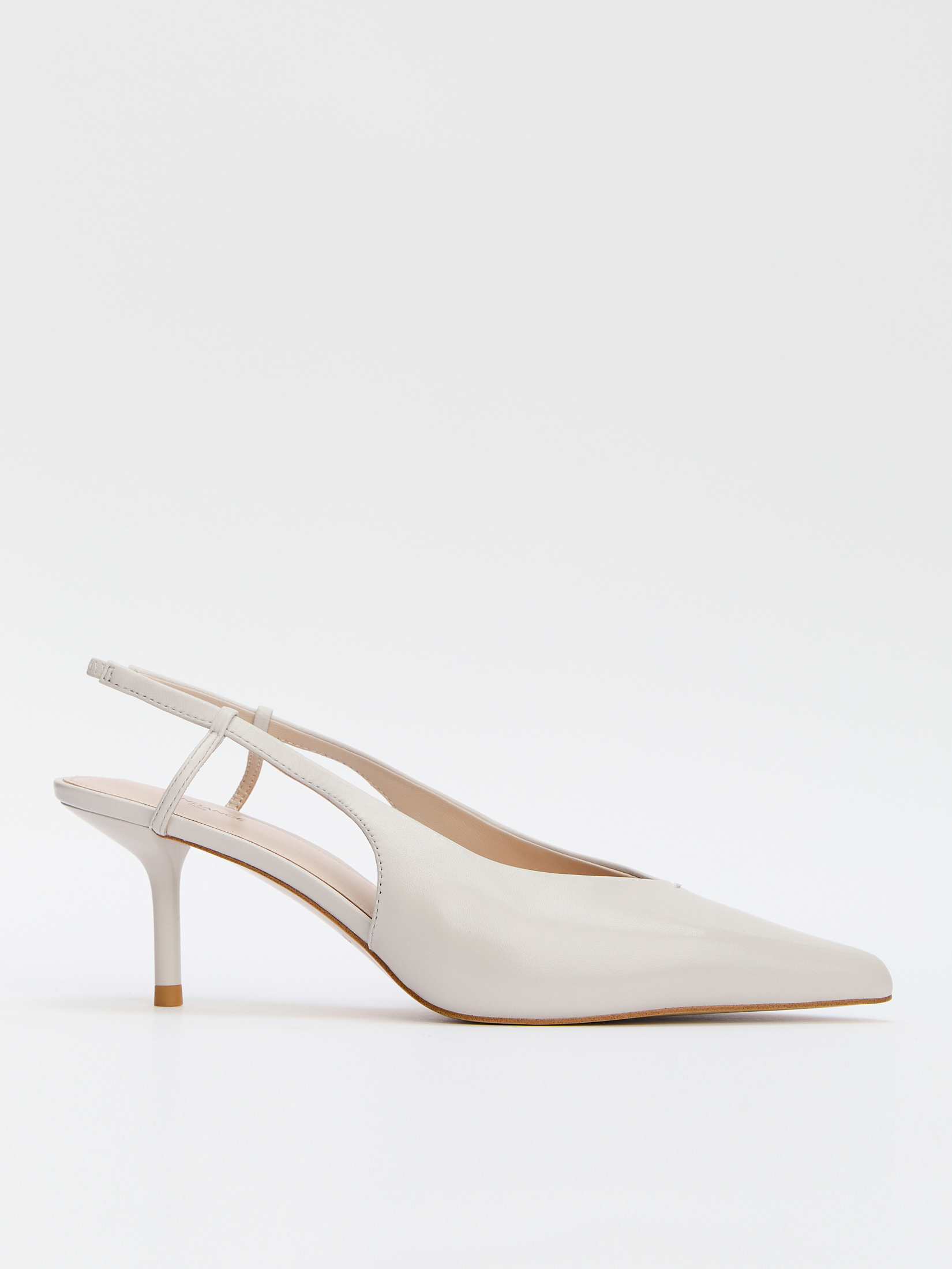 Женские туфли с открытой пяткой (слинг-бэк) TENDANCE 4343934, бледно-серый