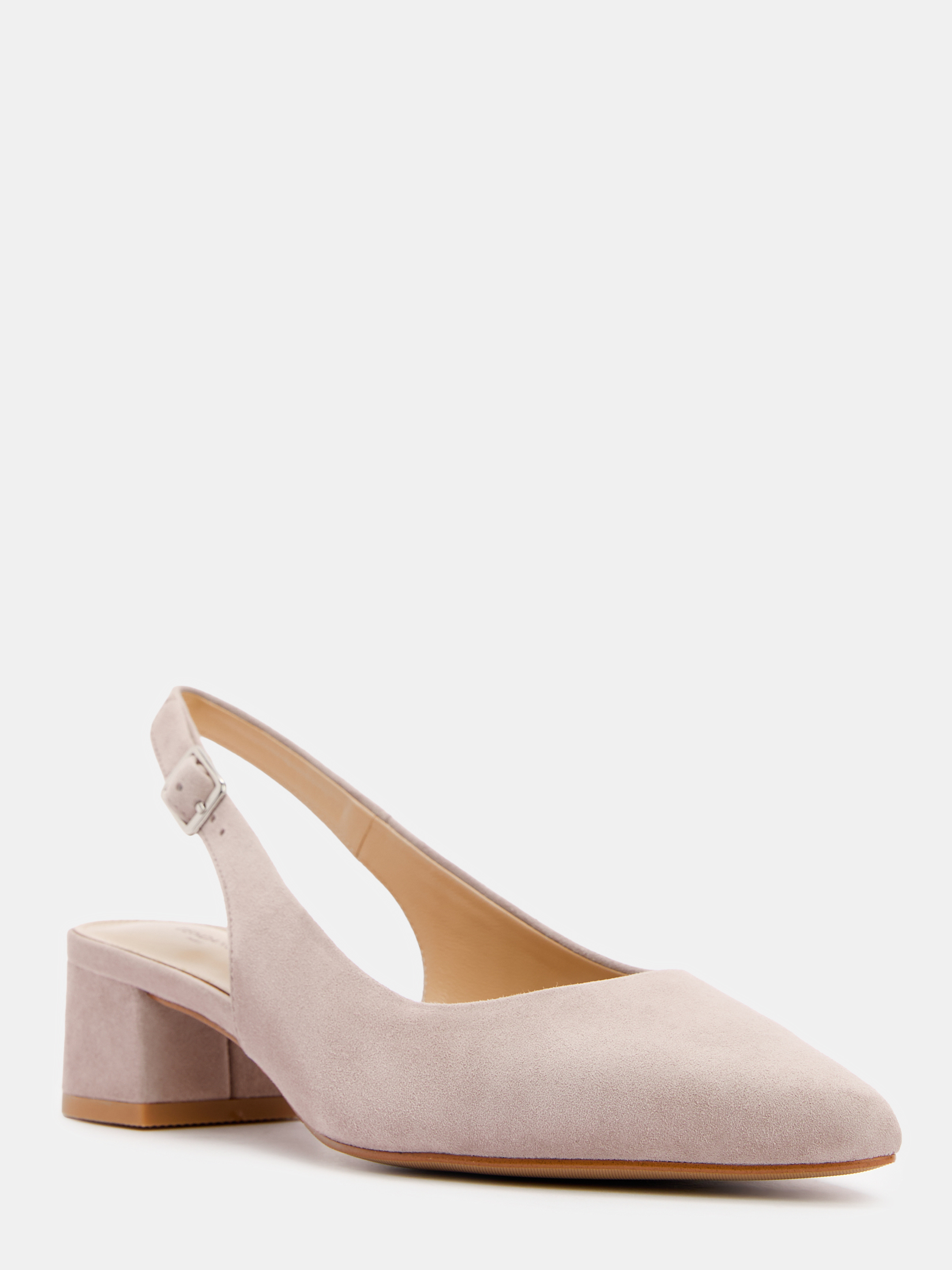 Женские туфли с открытой пяткой (слинг-бэк) TENDANCE 4476644, пыльно-розовый