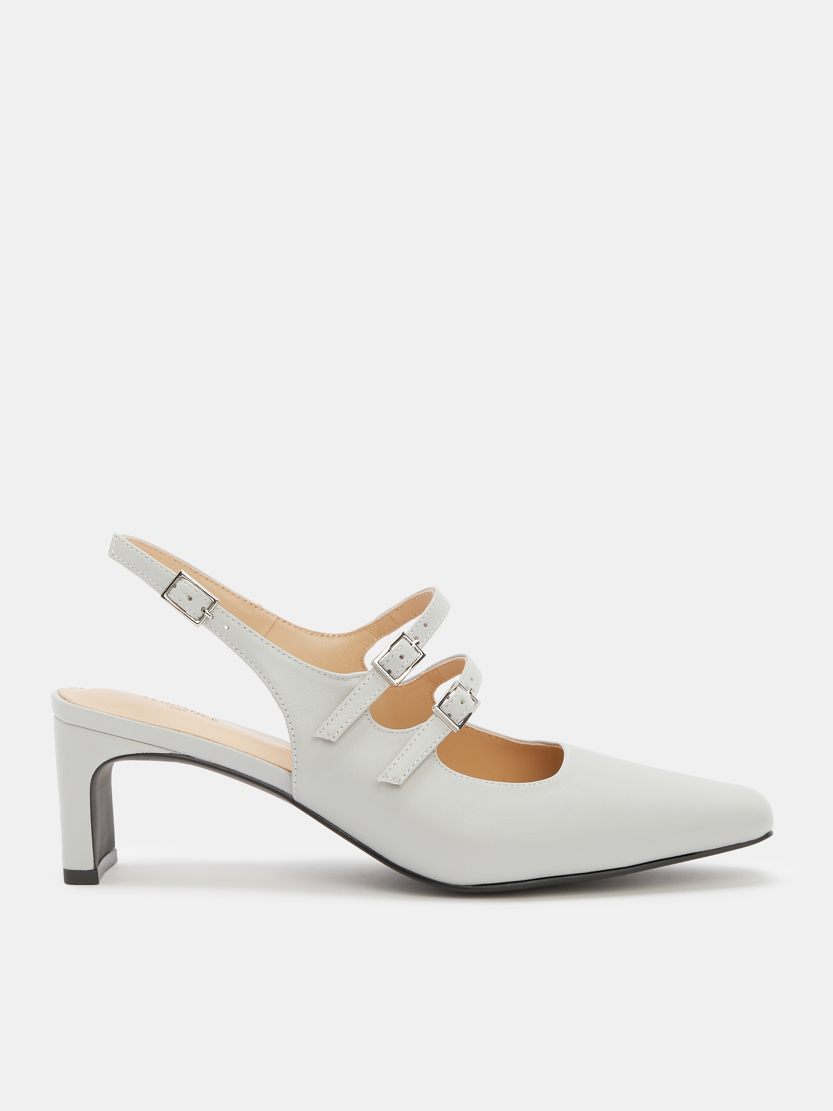 Женские туфли с открытой пяткой (слинг-бэк) TENDANCE 4623263, голубовато-серый