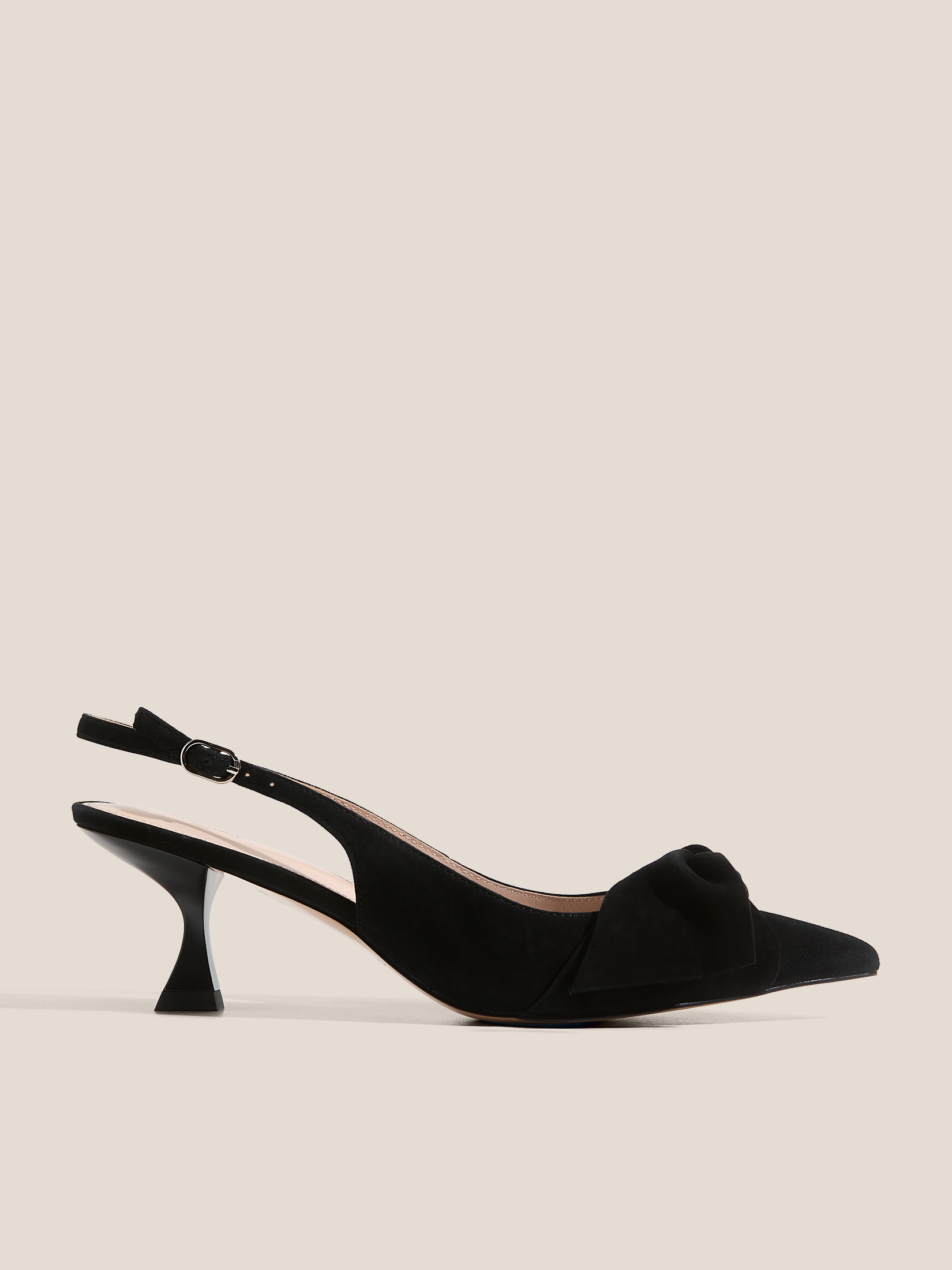 Женские туфли с открытой пяткой (слинг-бэк) TENDANCE 4013345, черный