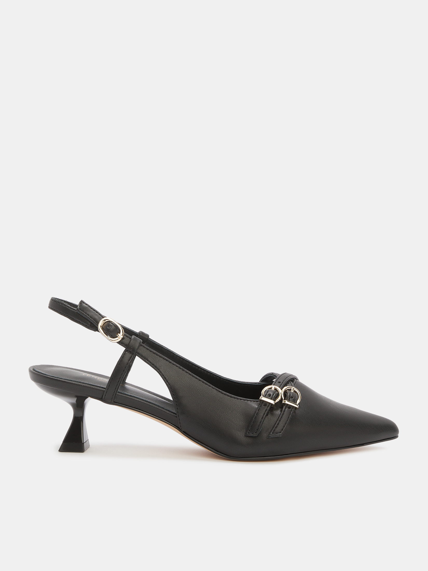 Женские туфли с открытой пяткой (слинг-бэк) TENDANCE 4370444, черный