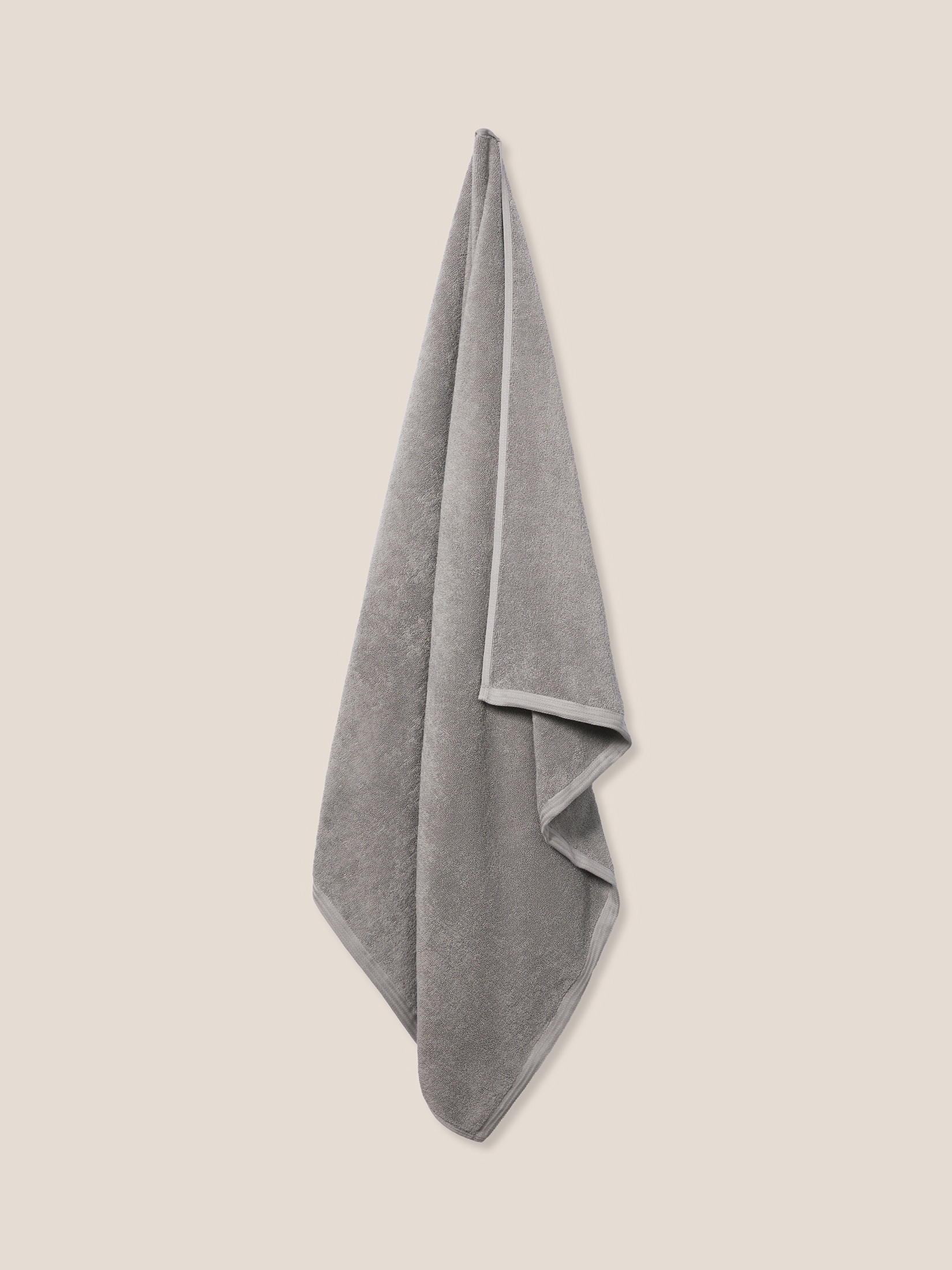 Махровое банное полотенце 100x150 MAISON DAVID 4691171, коричнево-серый