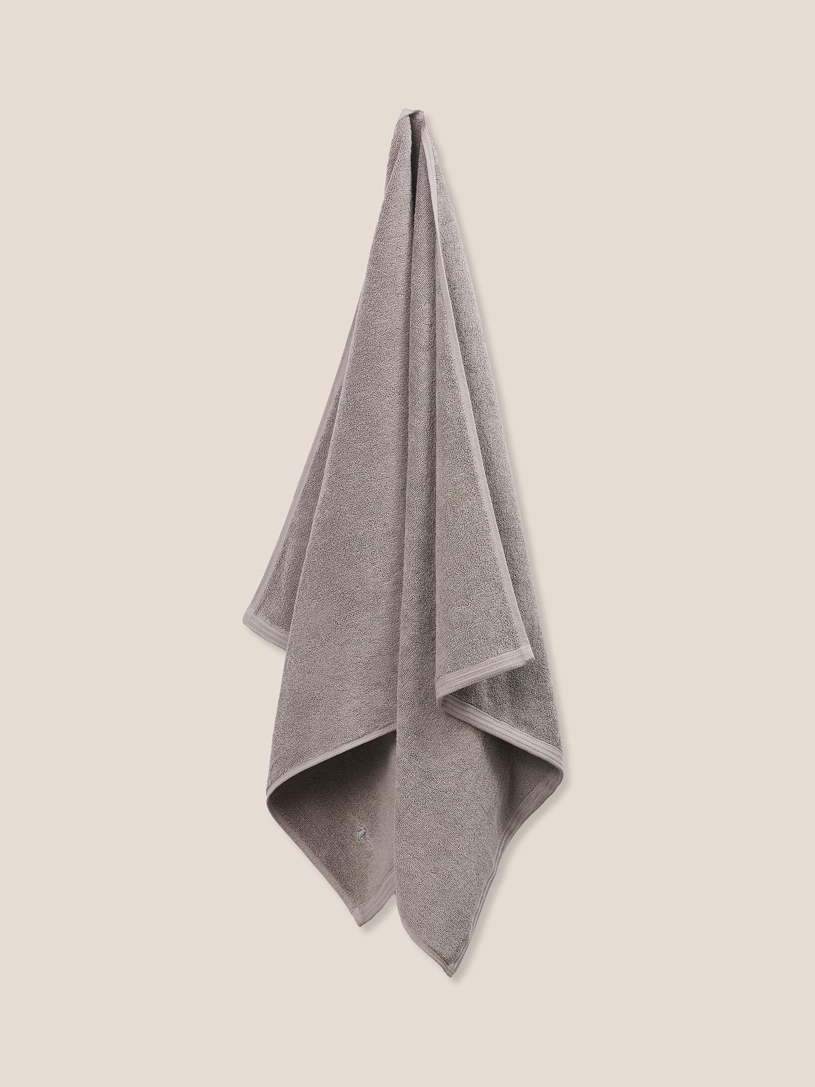 Махровое банное полотенце 70x140 MAISON DAVID 4690909, коричнево-серый