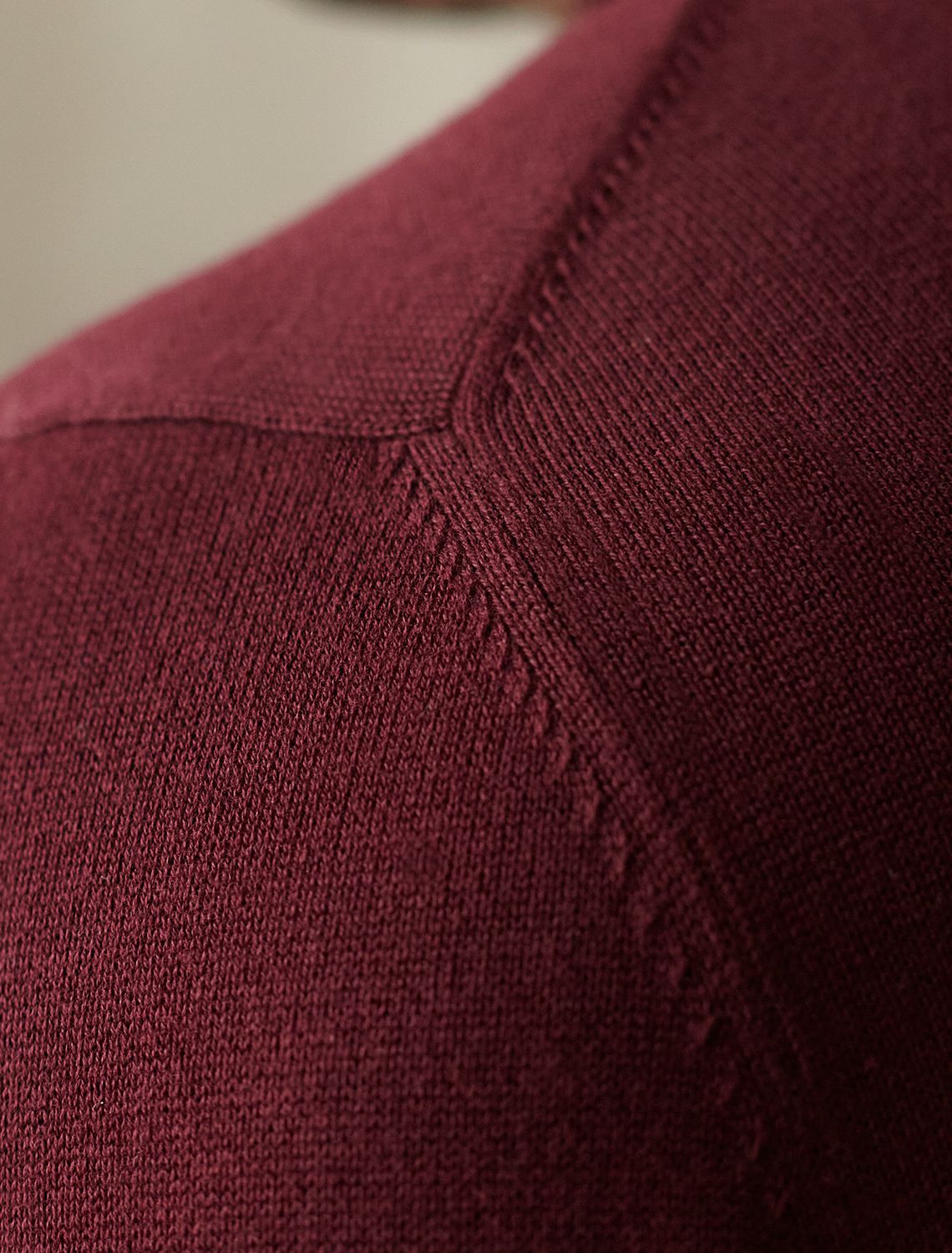 Свитер из хлопка с нейлоном