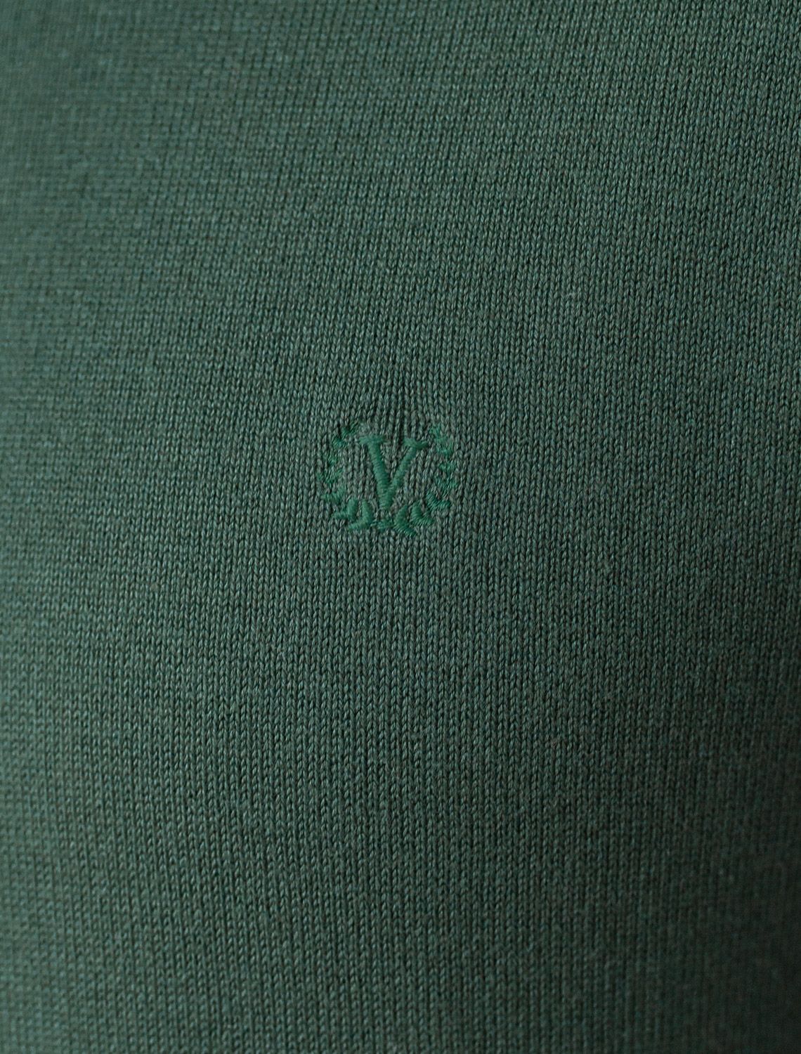 Джемпер-поло из хлопка с нейлоном