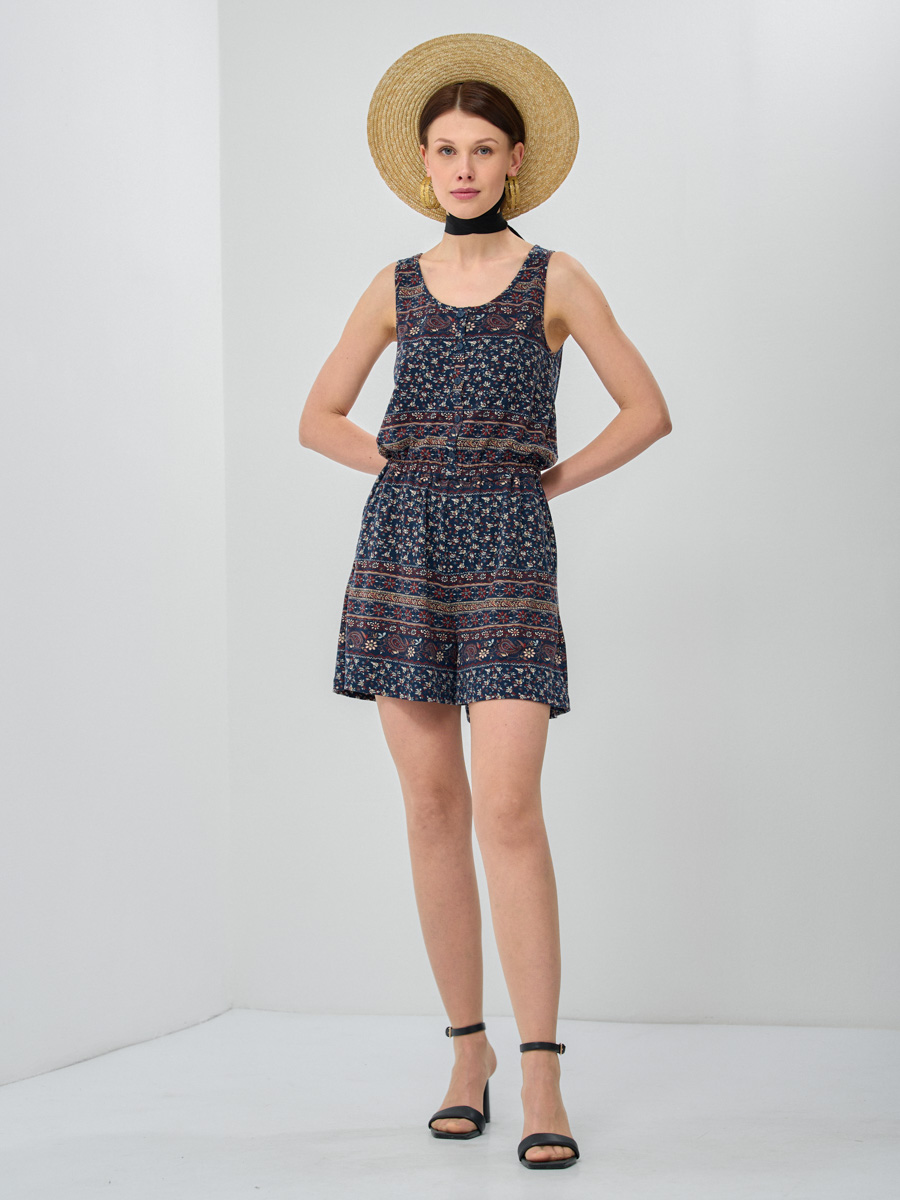 Комбинезон на резинке короткий OD-620-2