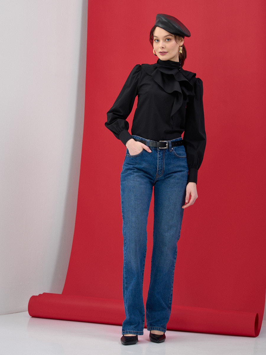 Блузка с жабо OD-750-1