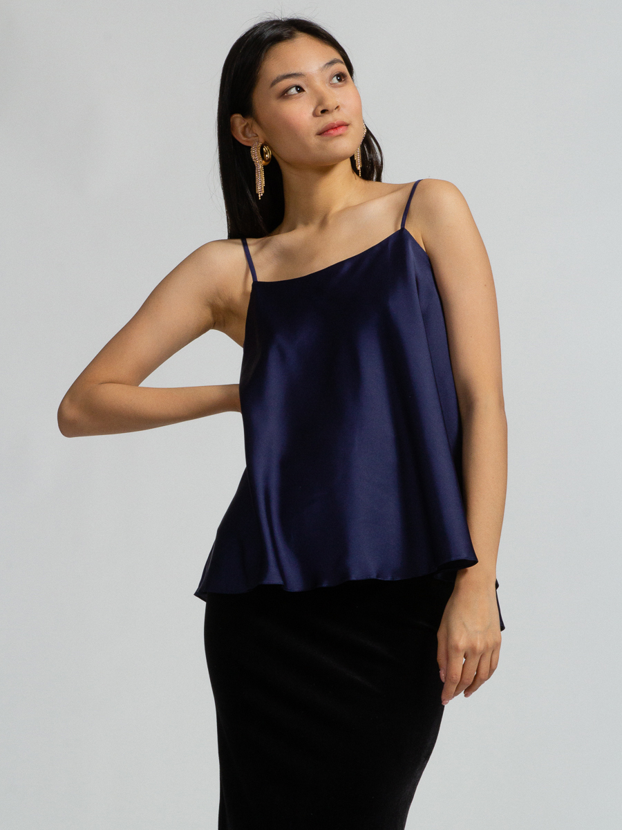 Топ широкий из атласа OD-448-1