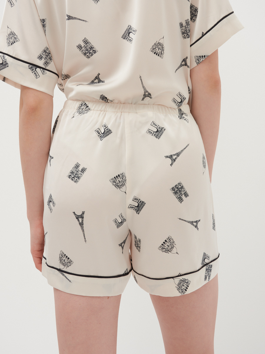 Шорты из армани-шелка OD-688-2