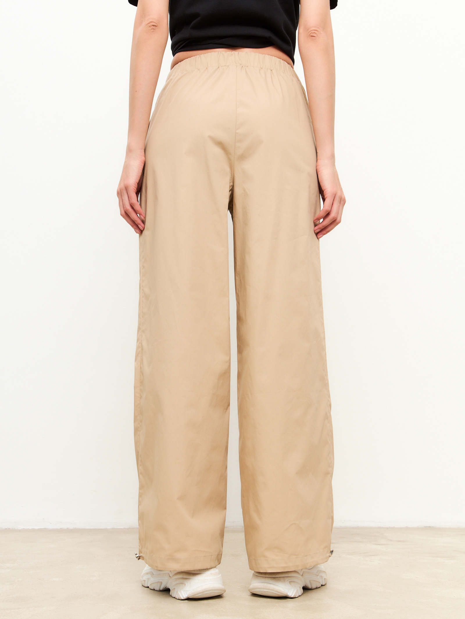 Брюки из хлопка OD-870-1 бежевый OD-870-1