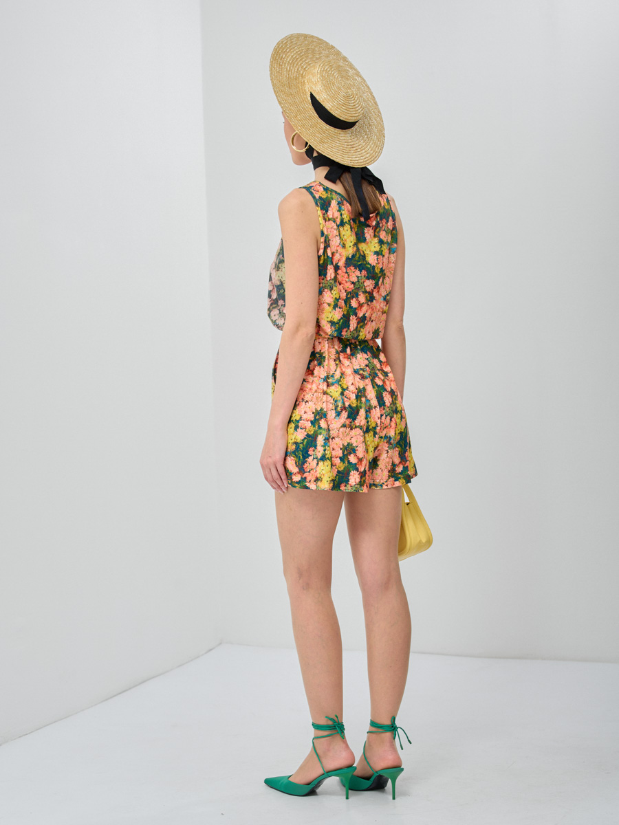 Комбинезон на резинке короткий OD-620-4