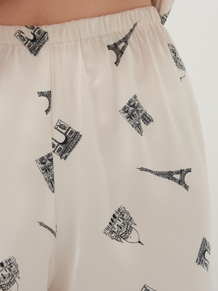 Шорты из армани-шелка OD-688-2