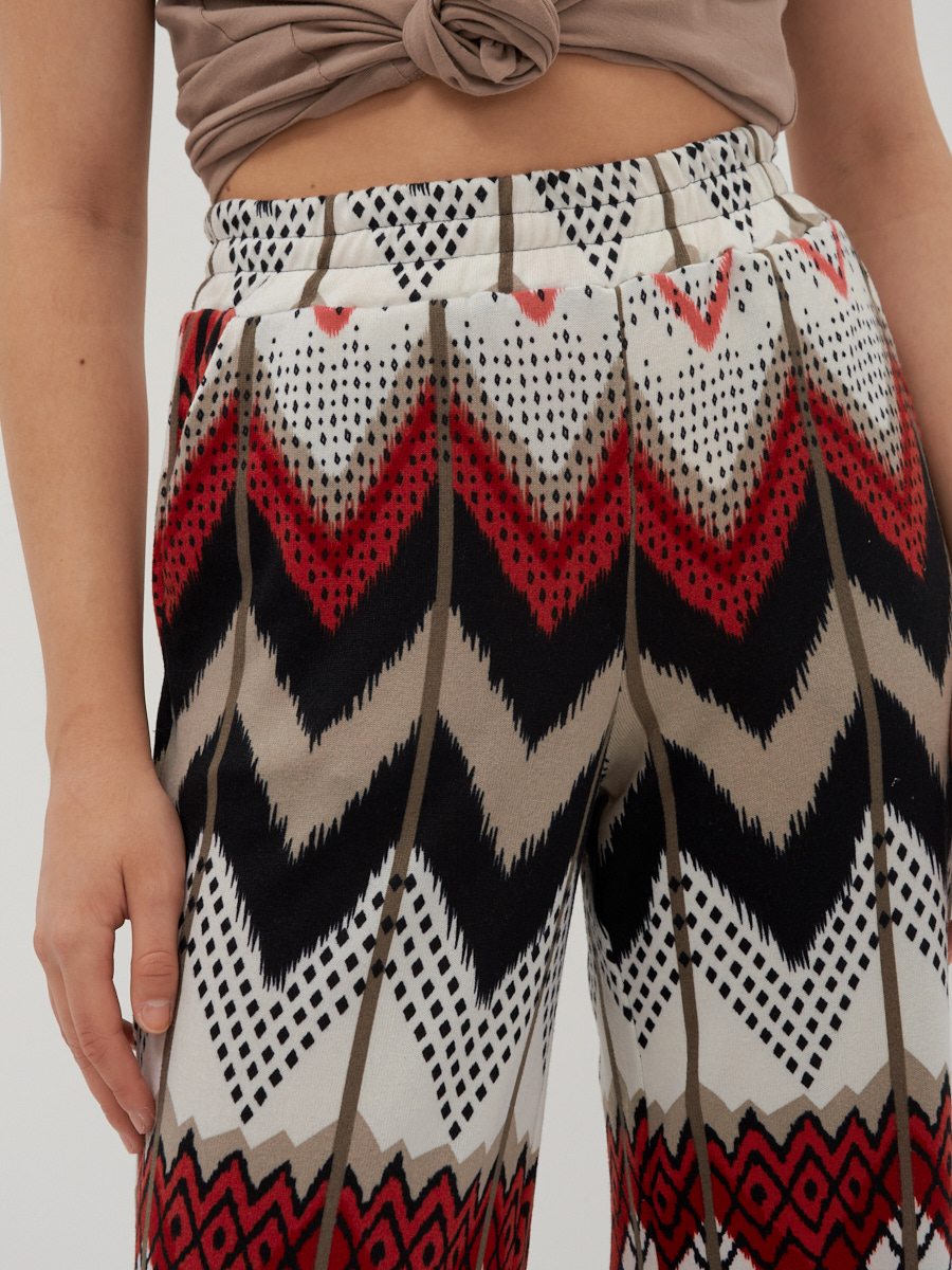 Брюки домашние с принтом OD-605-7