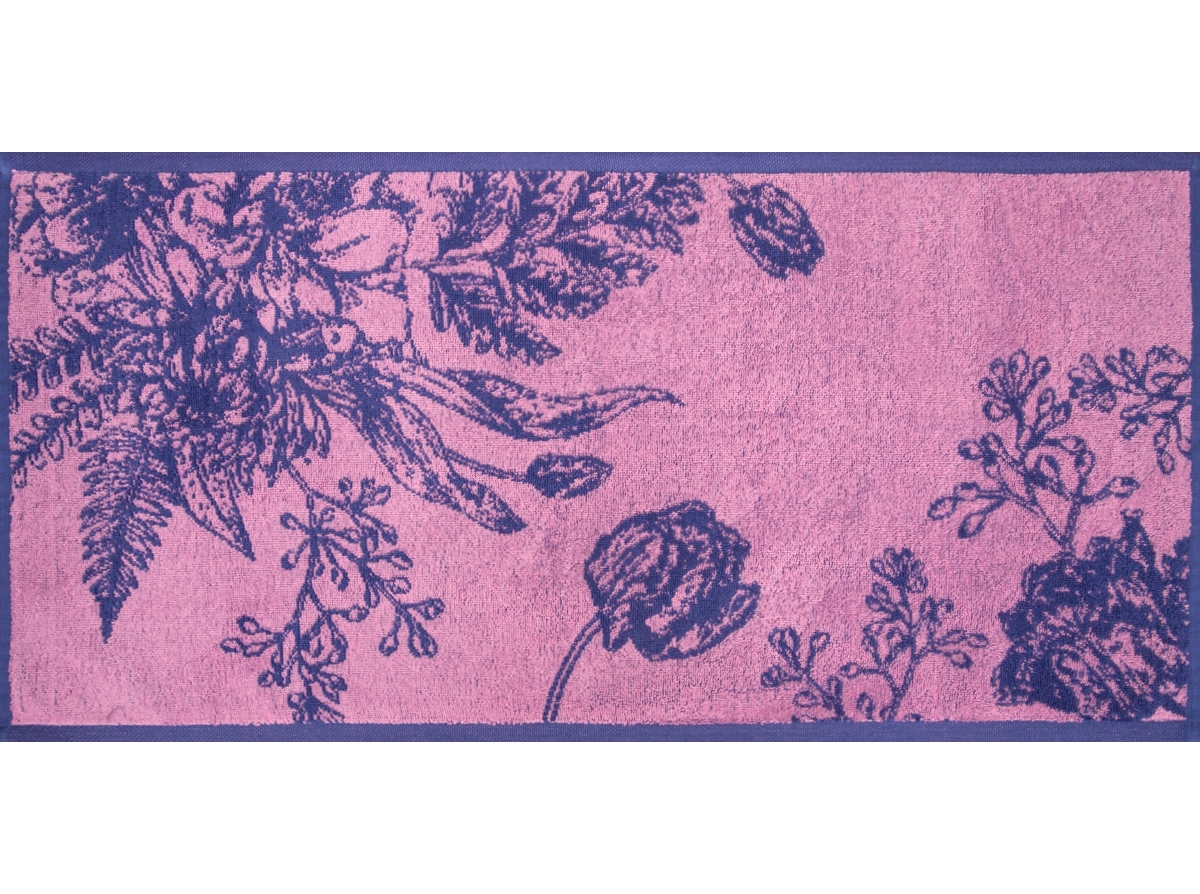 Полотенце махровое 6с104.413ж1 Очарование(пурпурн3) 81х40см