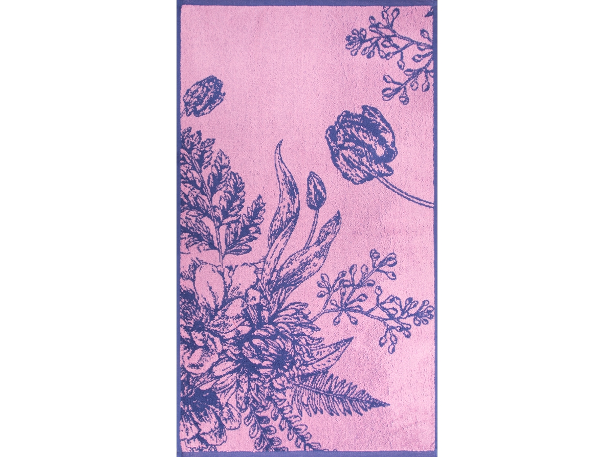 Полотенце махровое 6с103.412ж1 Очарование(пурпурн3) 50х90см