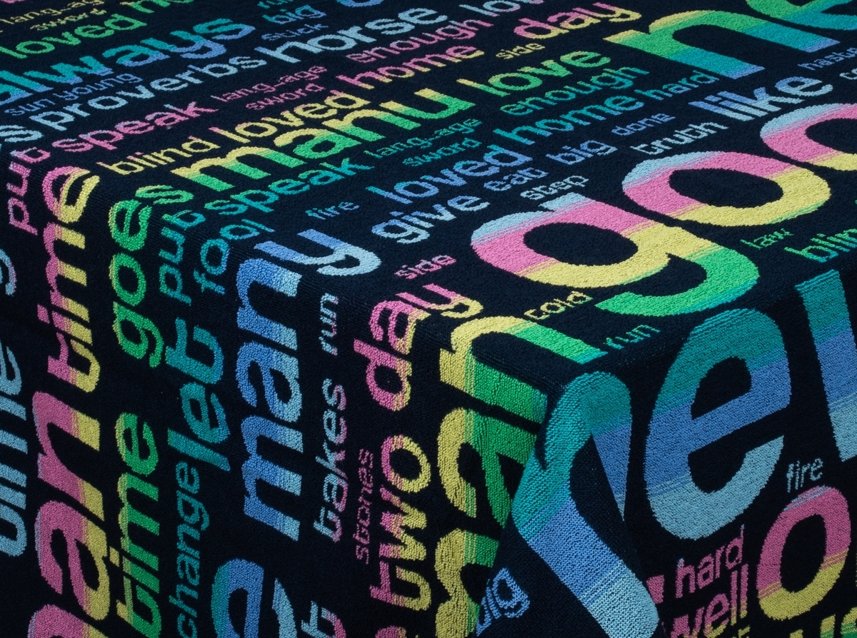 Плед 3с109.412ж1 New(т.радужка) 208х200 см