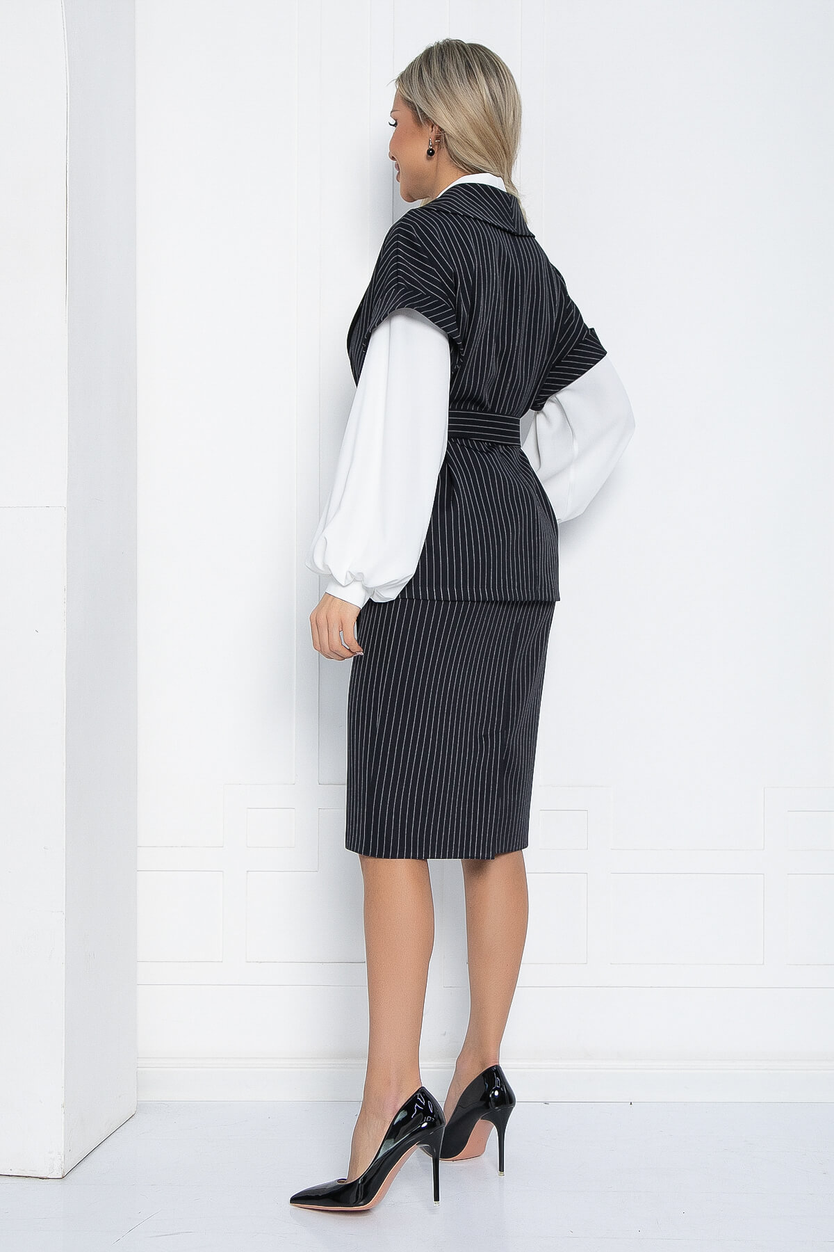 Костюм Деловая женщина (темно-синий) К12463-4