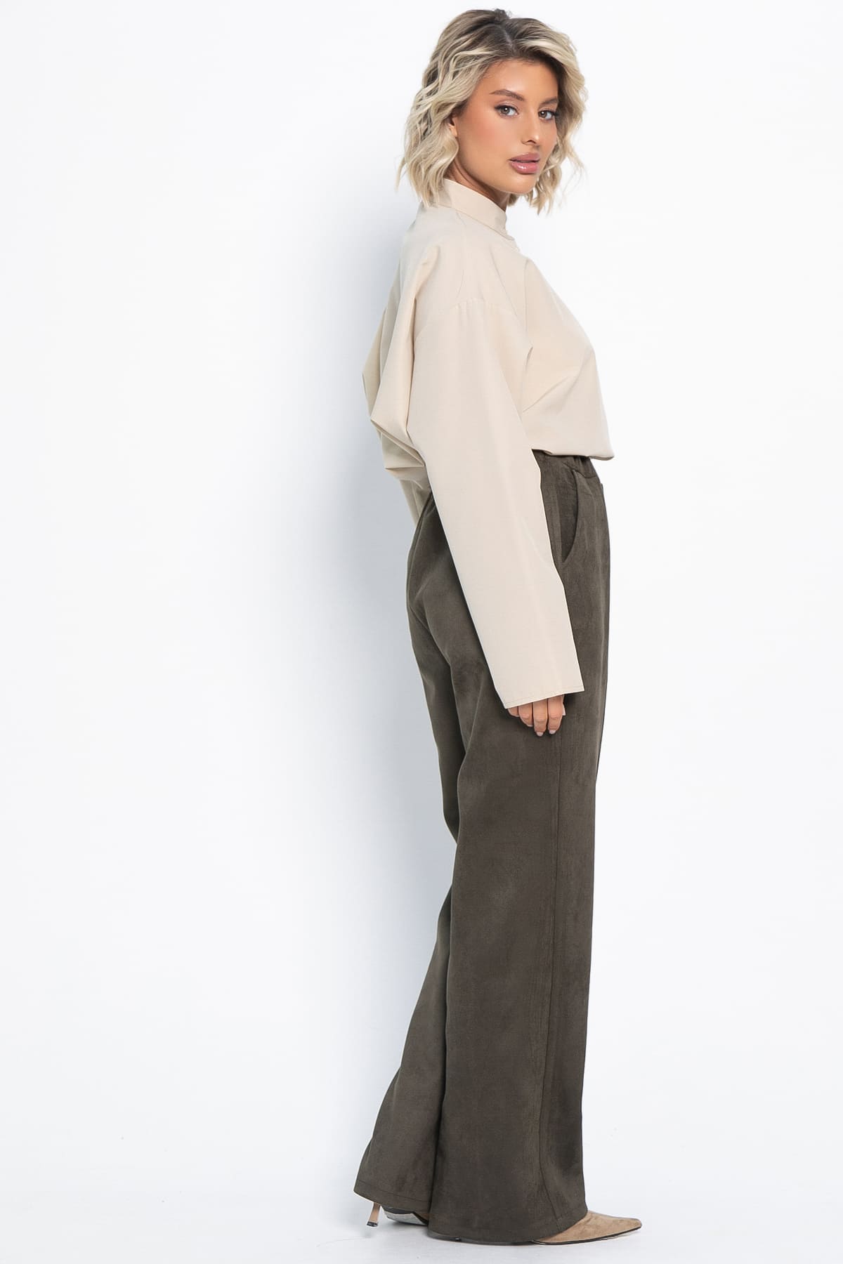 Брюки Лукас (зеленые) Б15032-39М