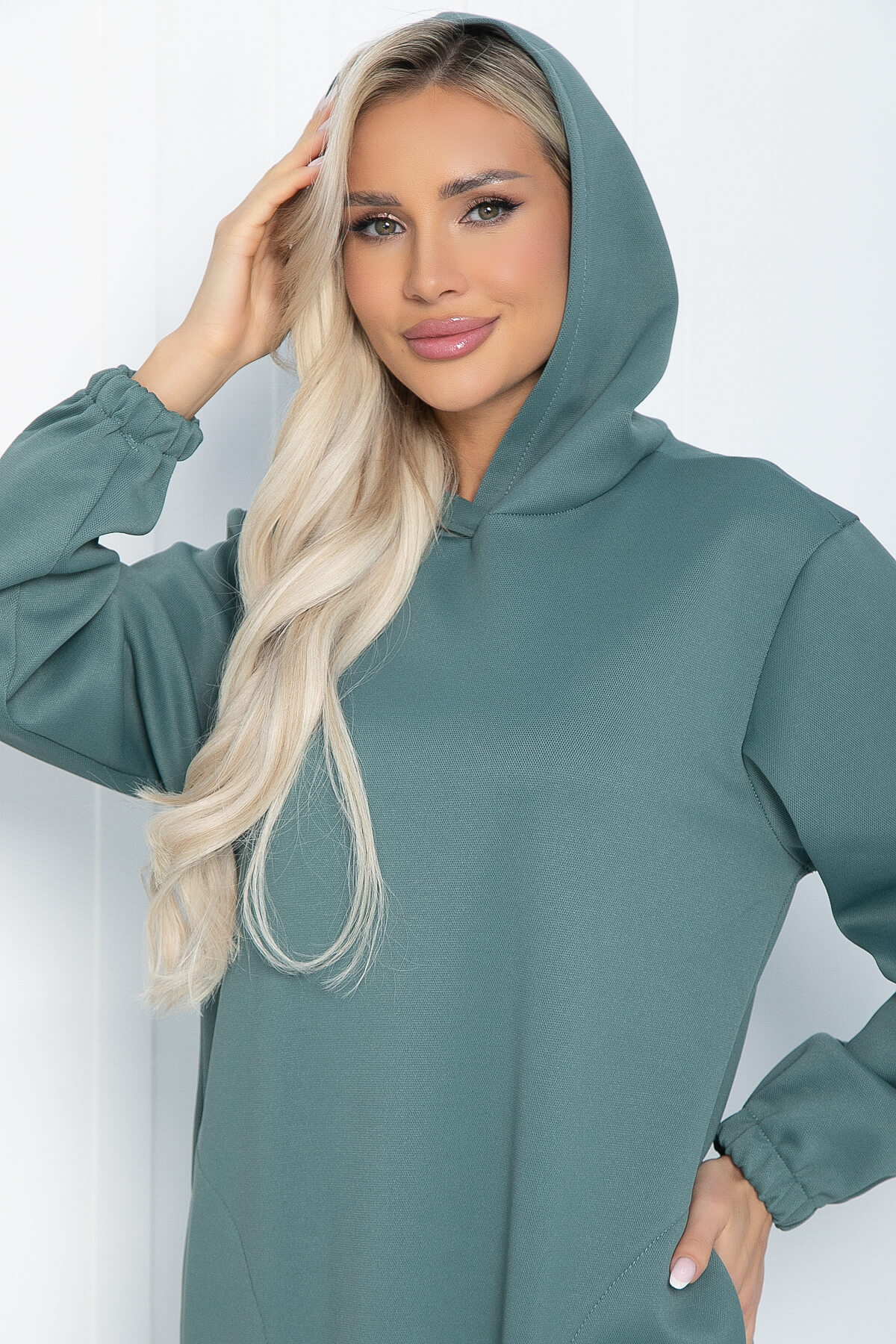 Платье Элоиза (зеленое) П12135