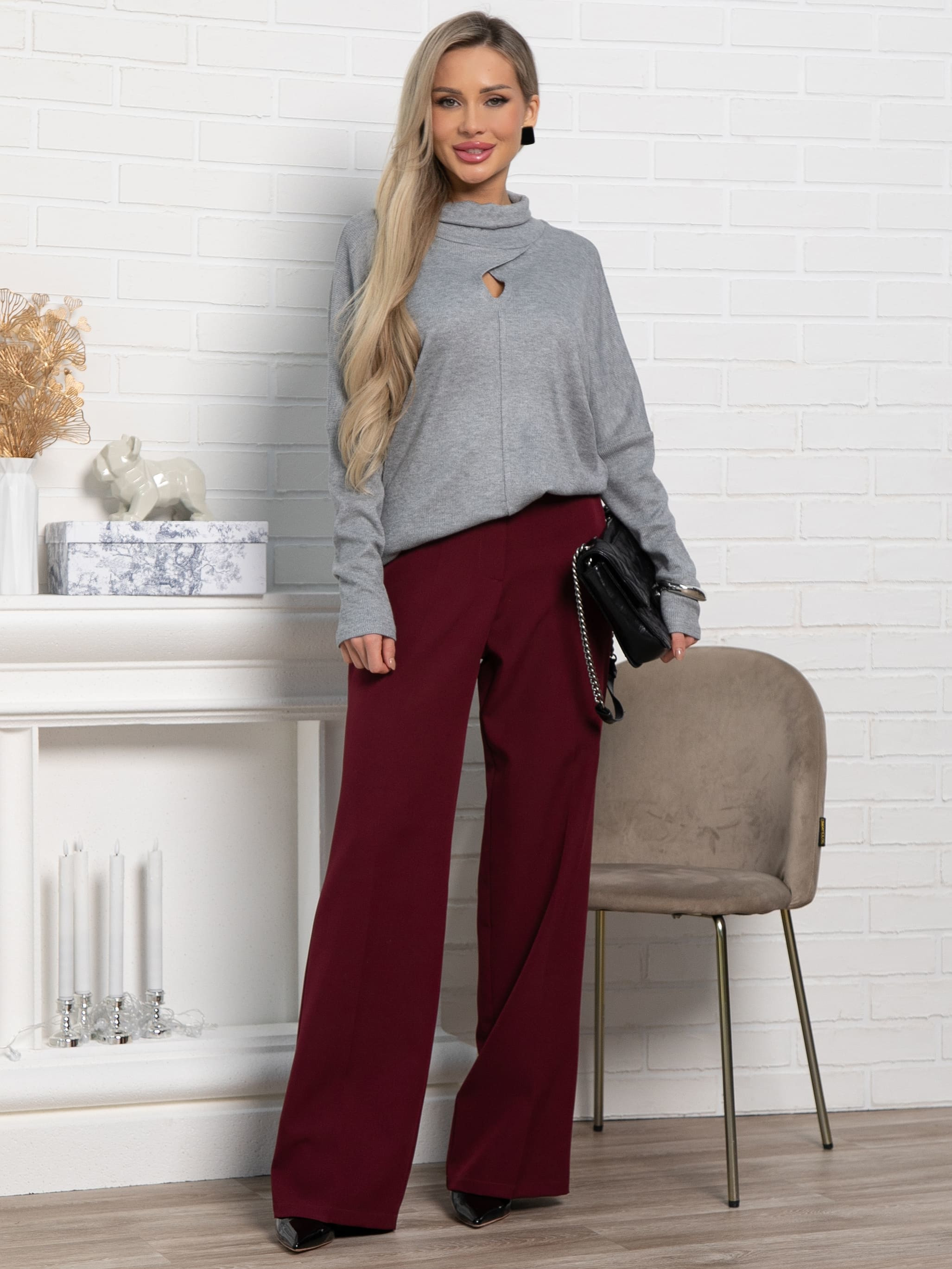 Джемпер Тринити (серый) Б15159-1М