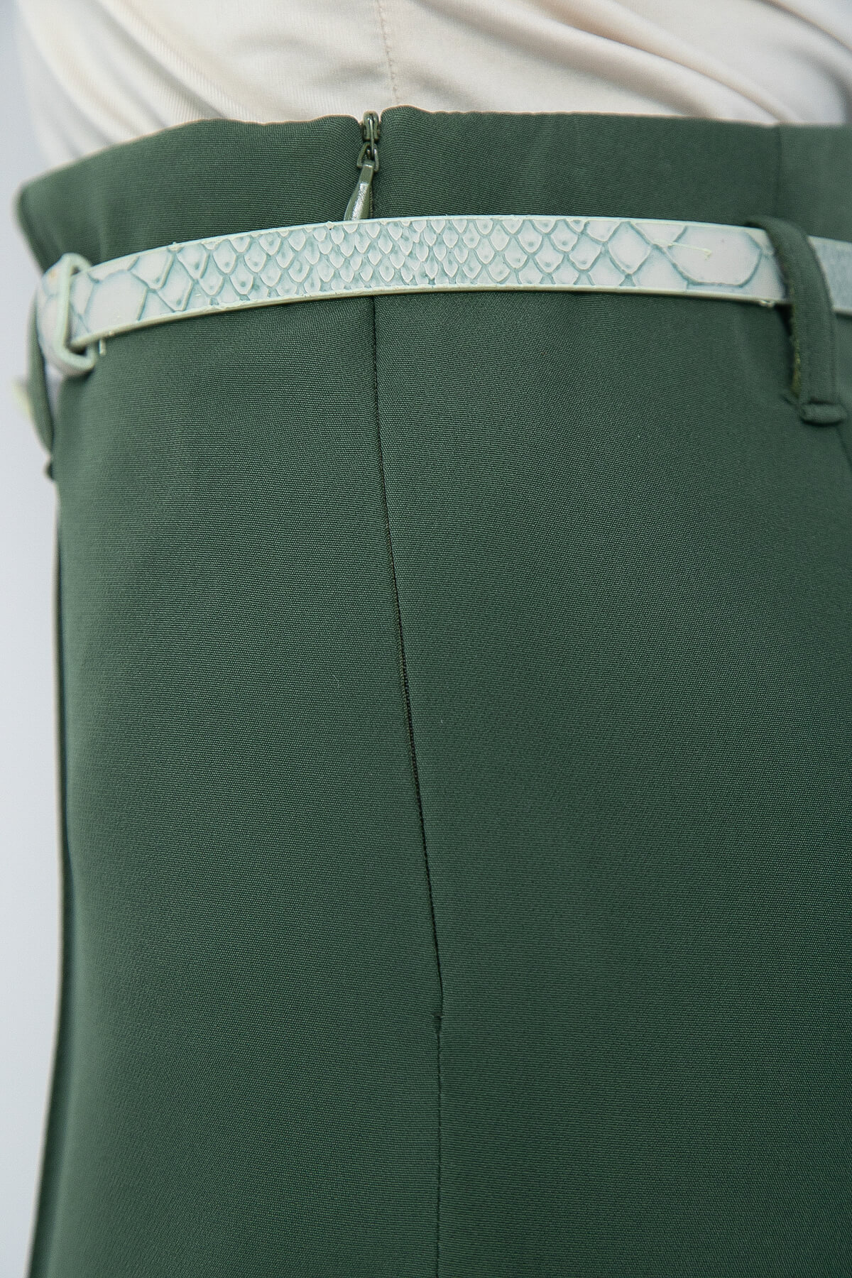 Брюки Найтли (серо-зеленые) Б11680